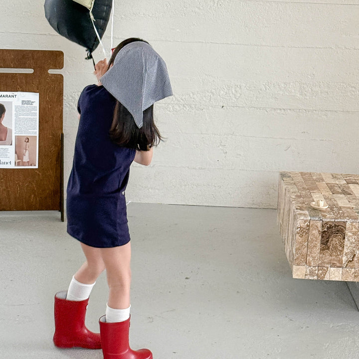 【80-130】Tシャツミニワンピース