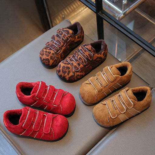 【14.5-20.5】ラインデザインベルクロスニーカー