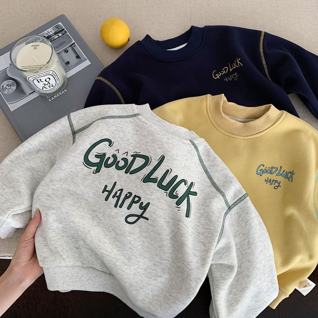 【90-140】GOOD LUCKトレーナー