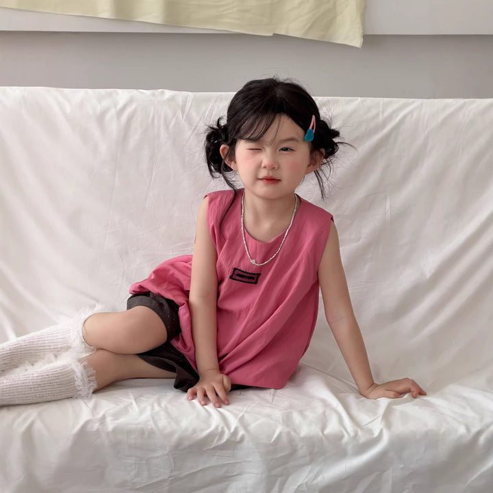 【90-140】裾バルーンノースリーブトップス