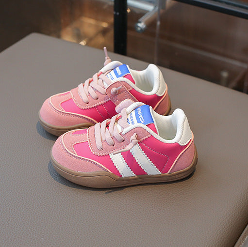 【14.0-19.0】バイカラーカジュアルスニーカー