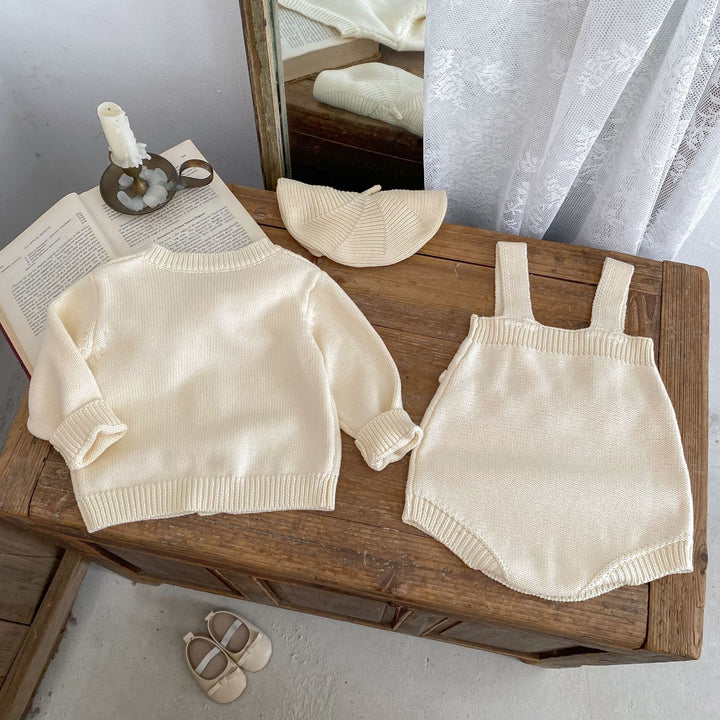 【73-100】ポンポンデザインカーディガン