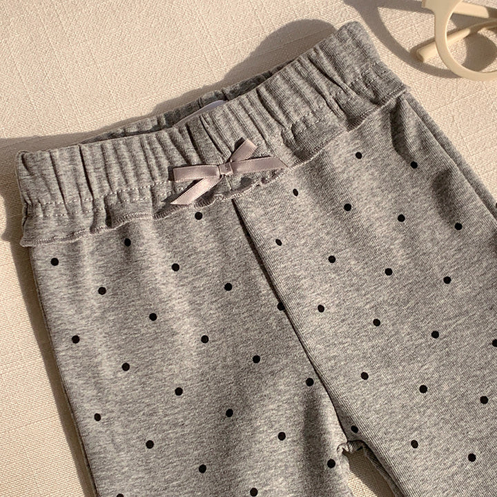 【90-140】パターンプリントフレアパンツ