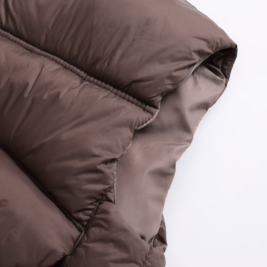 【100-150】スタンドカラー中綿ベスト