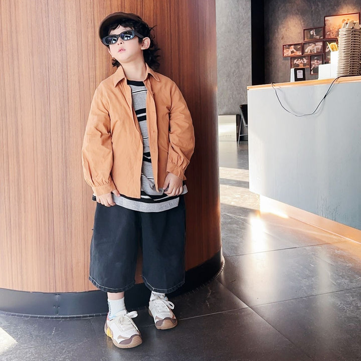 【16.0-22.0】クールデザインメッシュスニーカー