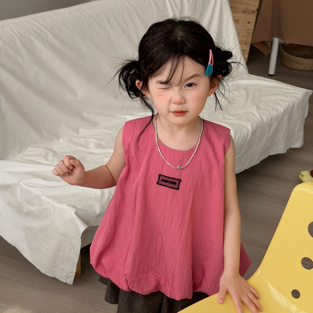 【90-140】裾バルーンノースリーブトップス