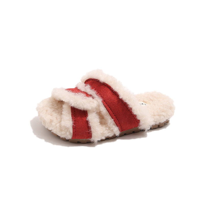 【15.5-21.5】クロスデザインボアサンダル