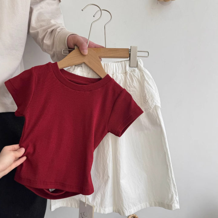 【90-140】バックデザインTシャツ