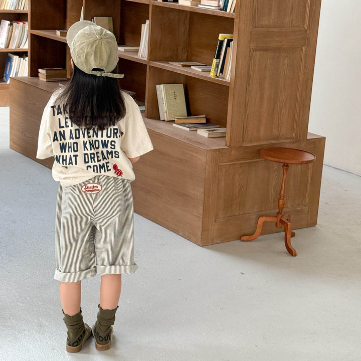 【80-130】ロゴデザインTシャツ