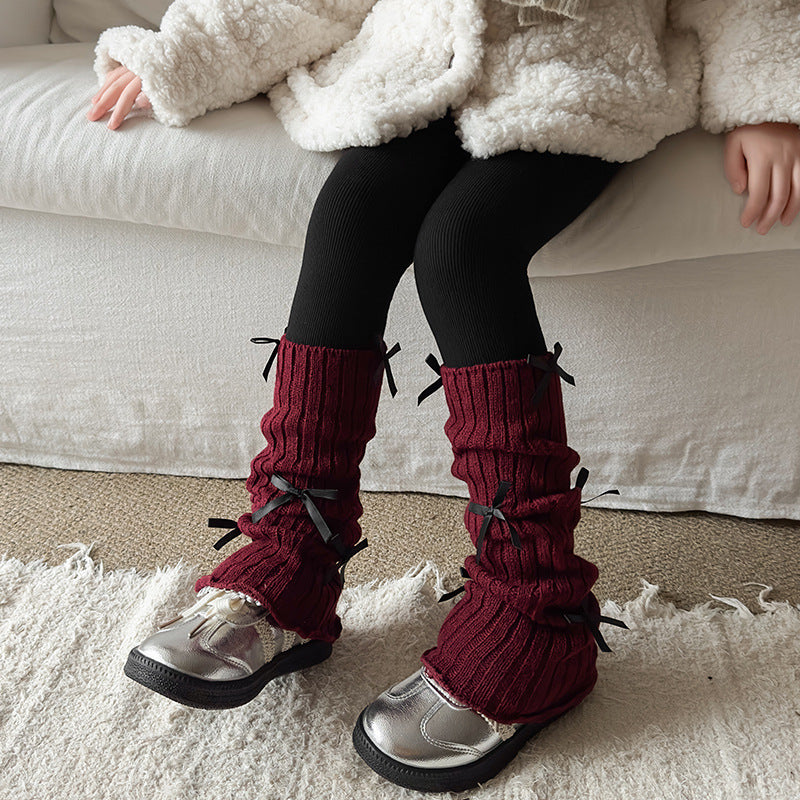 【90-150】リボンモチーフレギンス