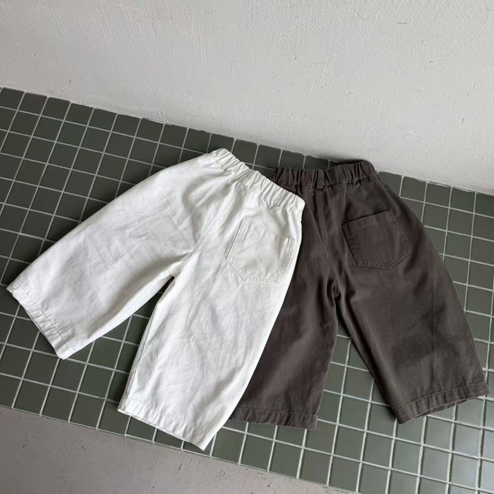 【80-150】シンプルカーブパンツ