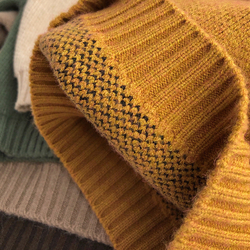 【80-130】ポケットアニマル柄セーター