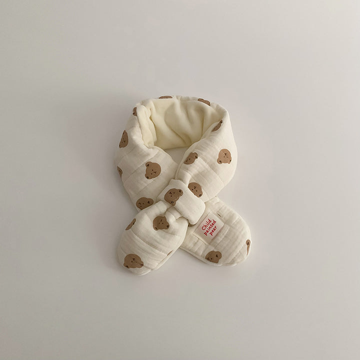 【1Y-6Y】パターンプリントループ付きマフラー