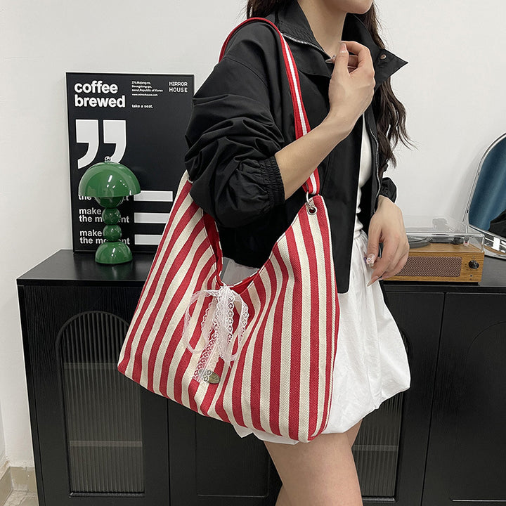 【MOM】リバーシブルキャンバスバッグ