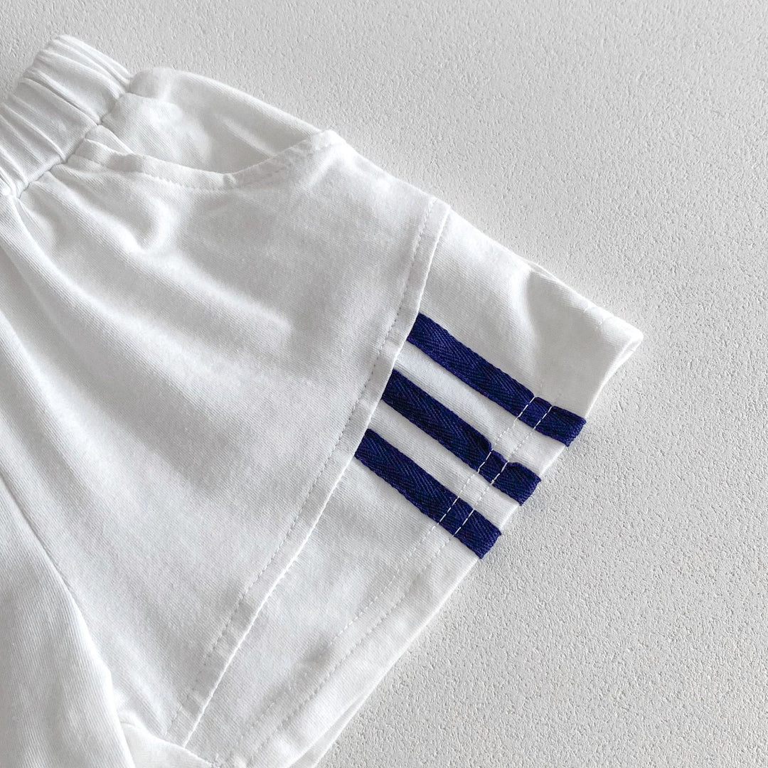 【80-130】スリーラインハーフジップセットアップ