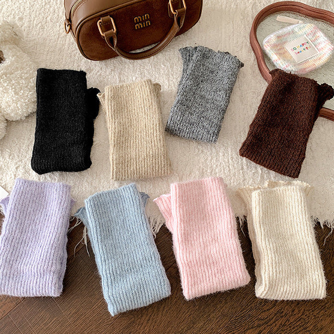 シンプルレッグウォーマー