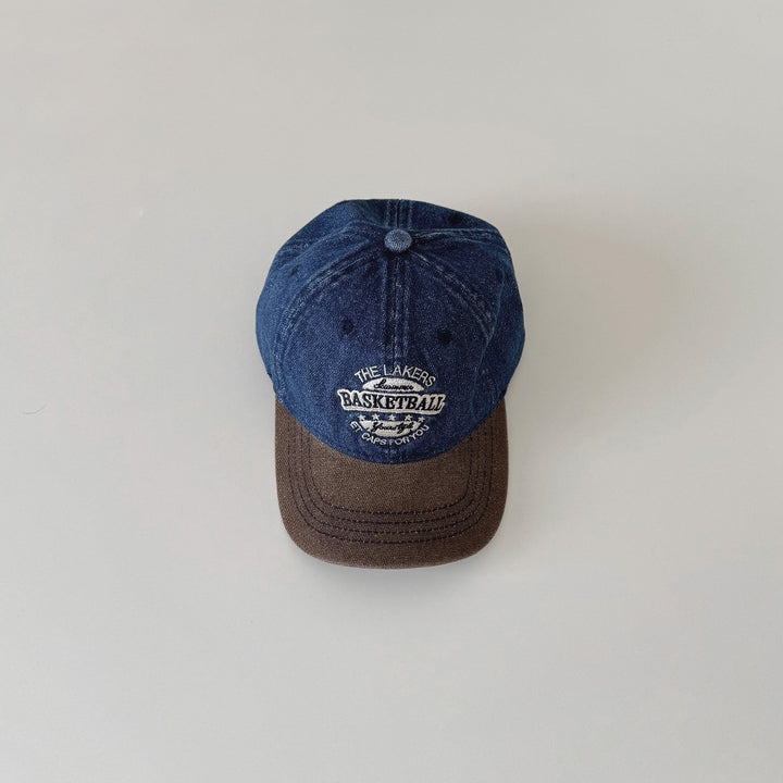 【52-56cm】ロゴ刺繍デザインキャップ