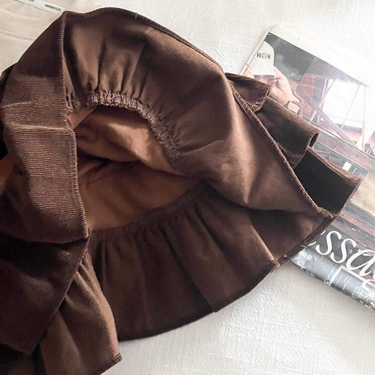 【90-150】ティアードミニスカート