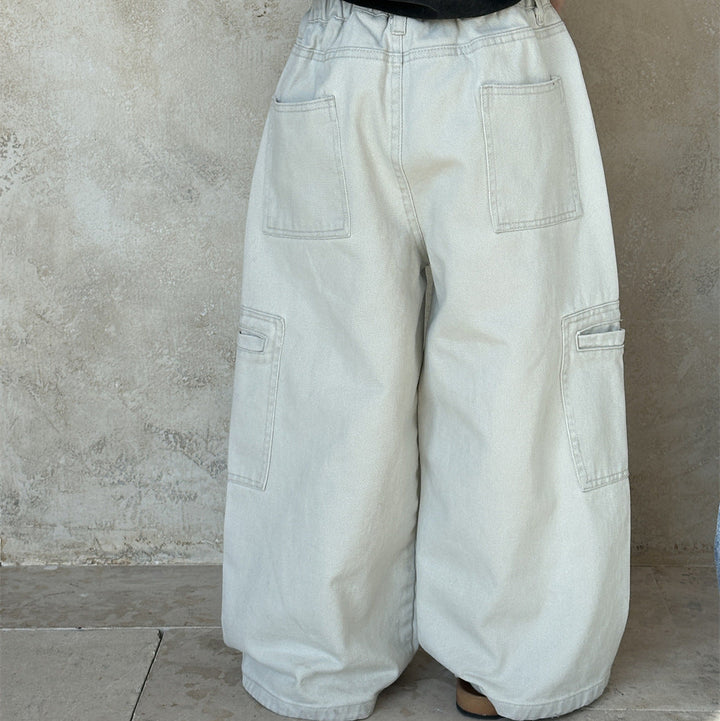 【90-150】ワイドカーゴパンツ