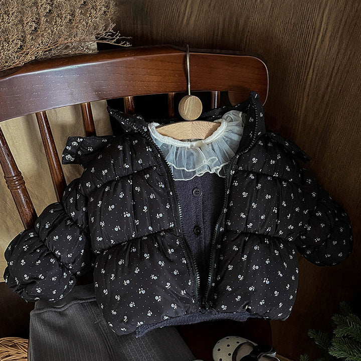 【73-100】うさ耳付きパデッドジャケット