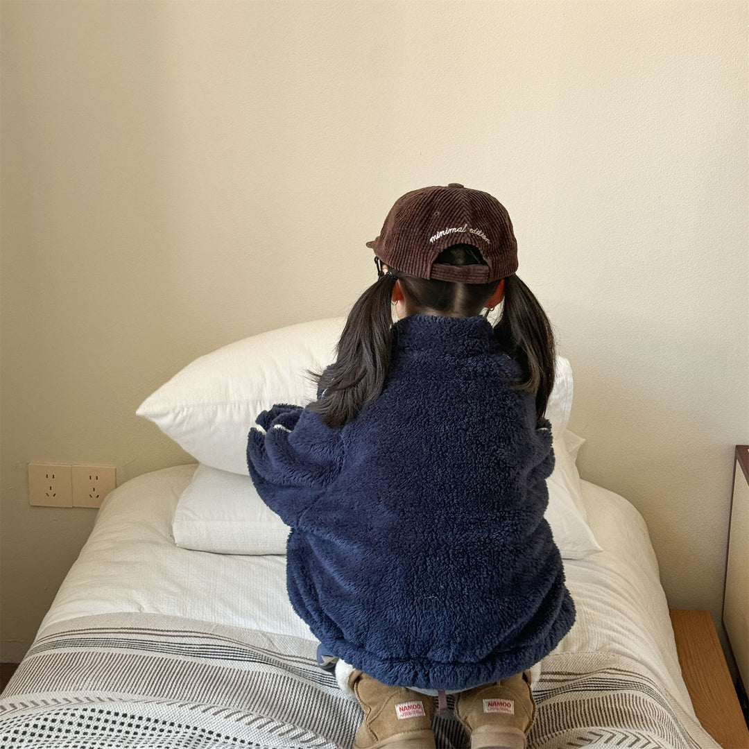 【80-130】サイドラインフリースジャケット