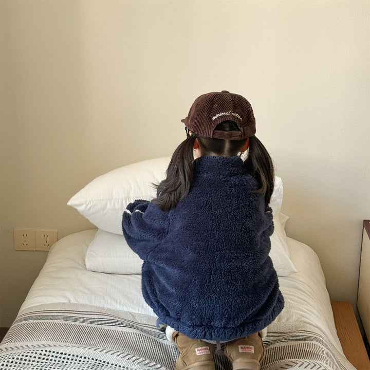 【80-130】サイドラインフリースジャケット