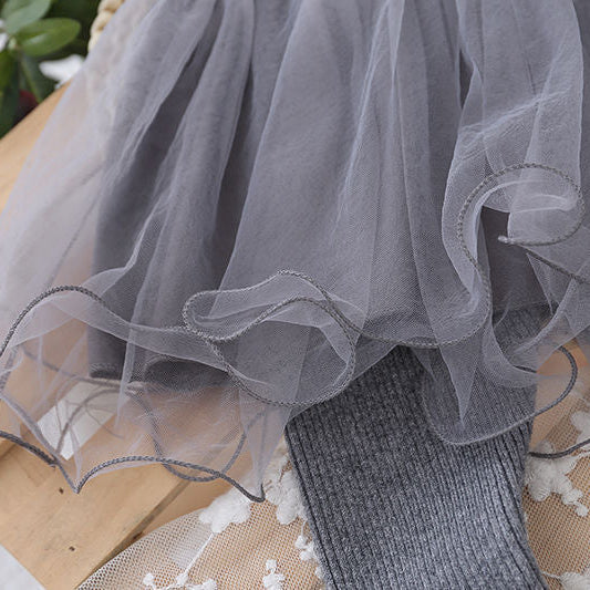 【80-130】リボン＆フリルデザインスカッツ