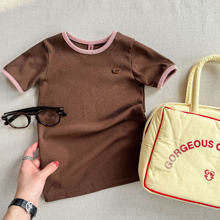 【80-130】Tシャツミニワンピース