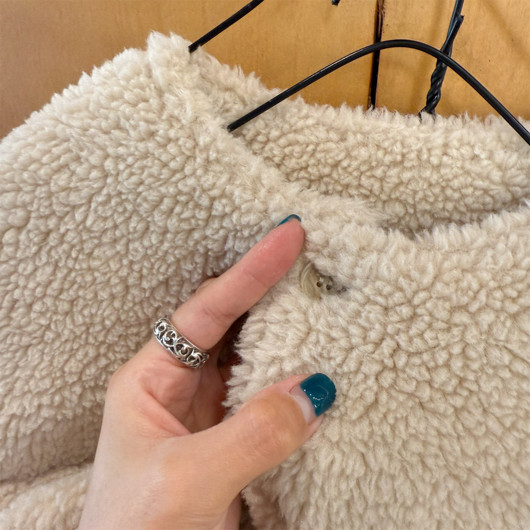 【80-130】マフラー付きボアジャケット