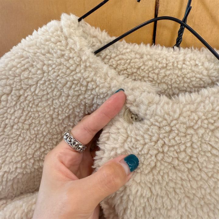 【80-130】マフラー付きボアジャケット