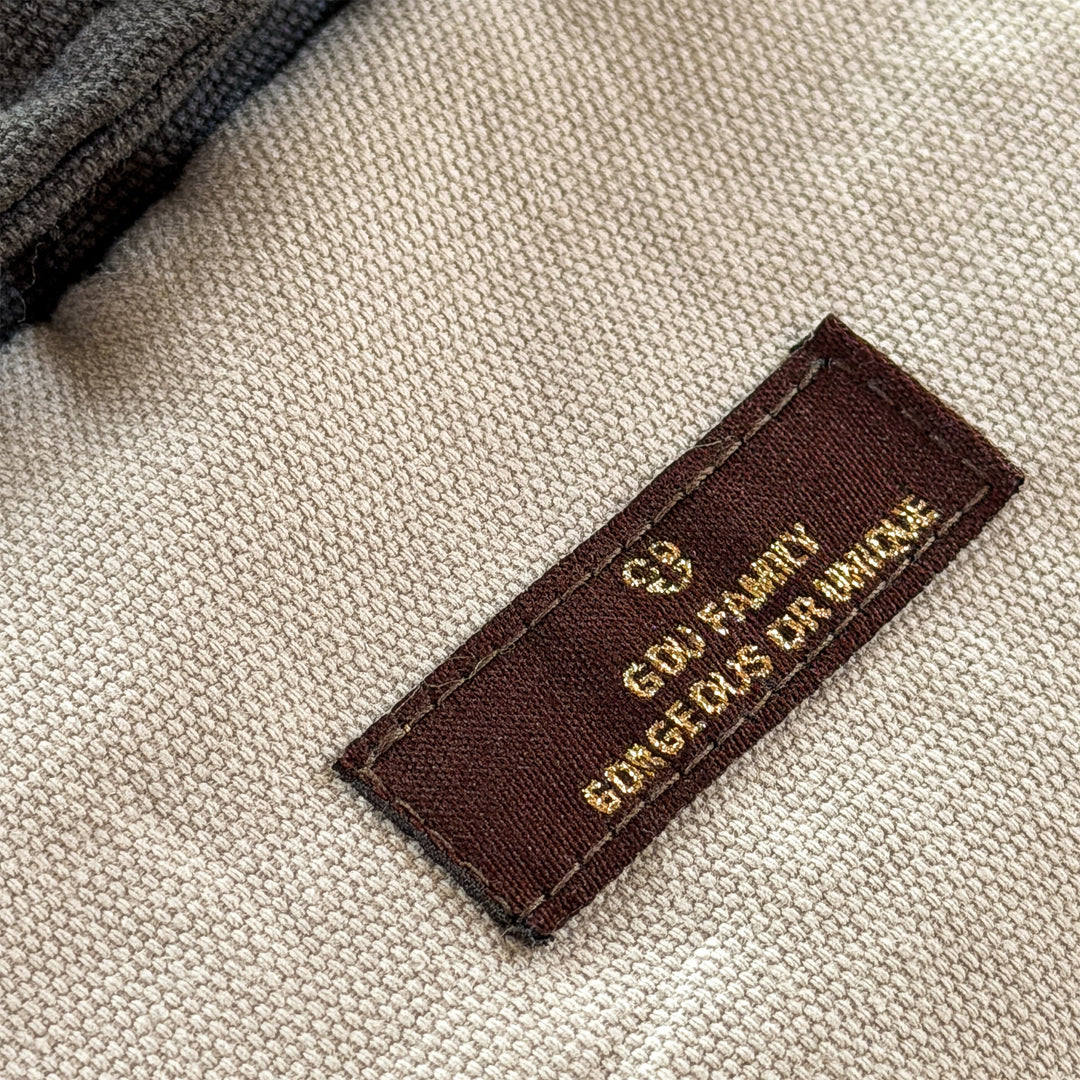 【80-130】バイカラー中綿ジャケット