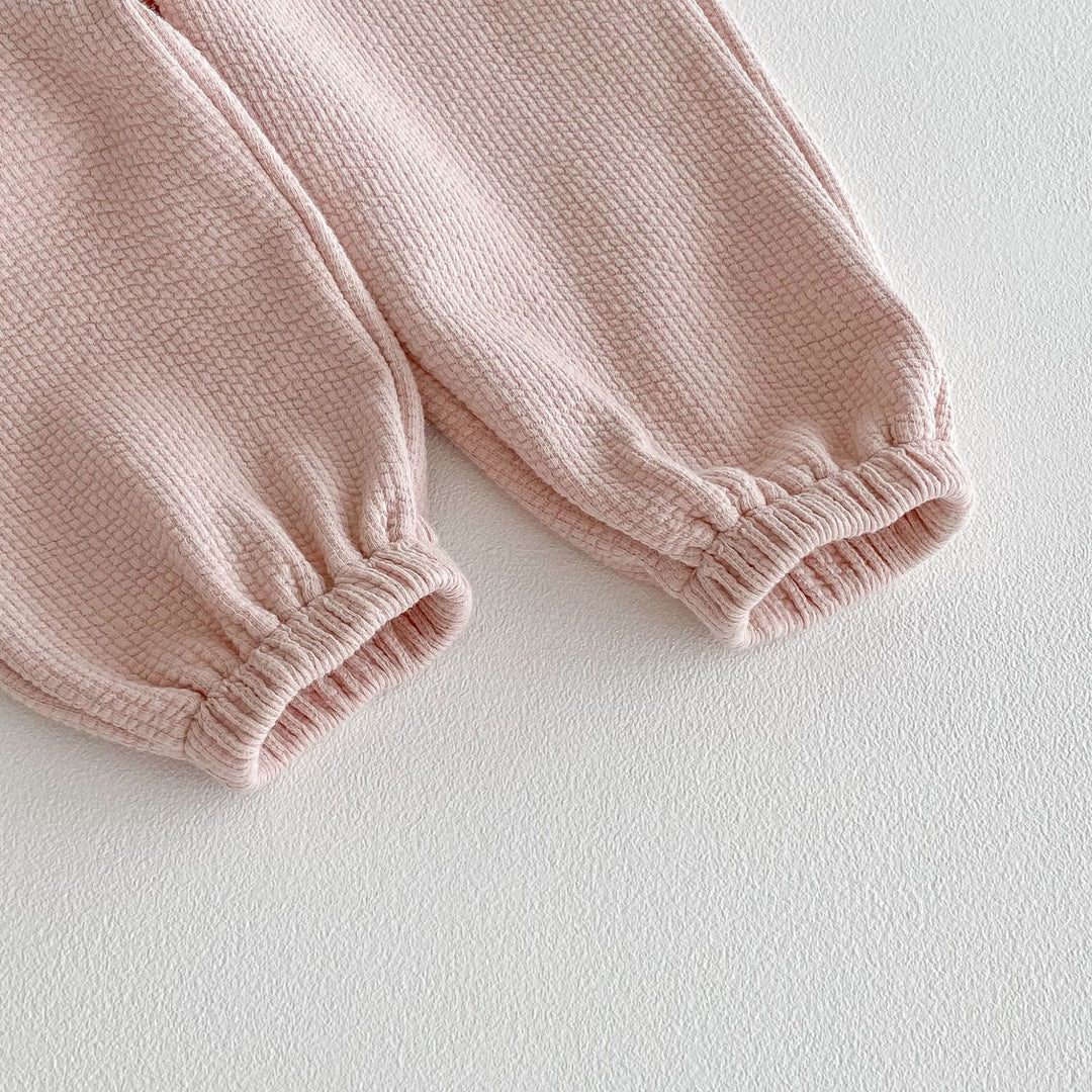 【73-110】ラッフルカラーワッフルセットアップ