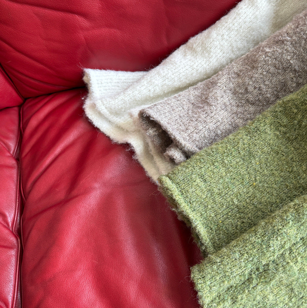 【90-150】シンプルニットワンピース