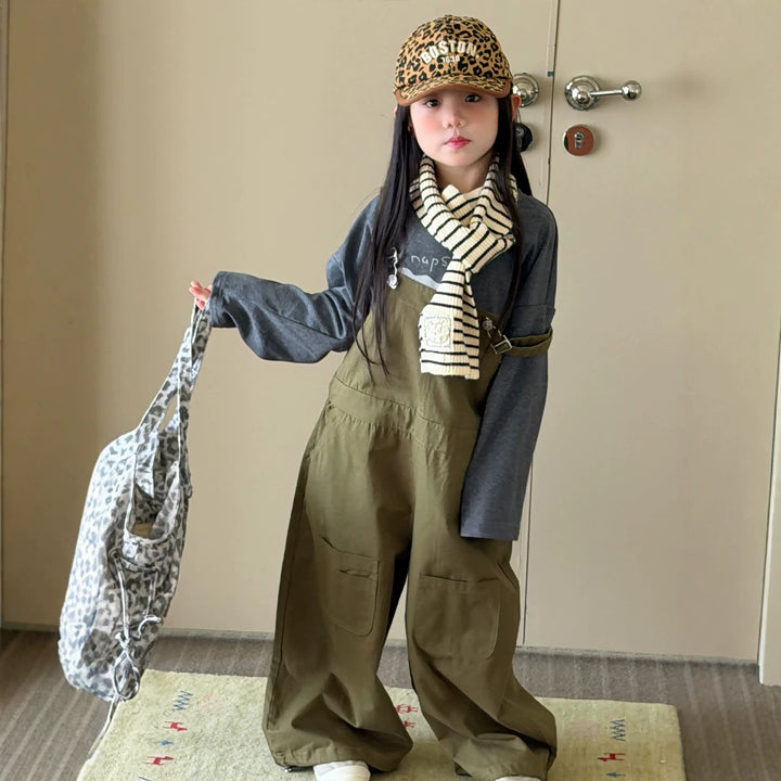 【100-150】リラックスカーゴサロペット