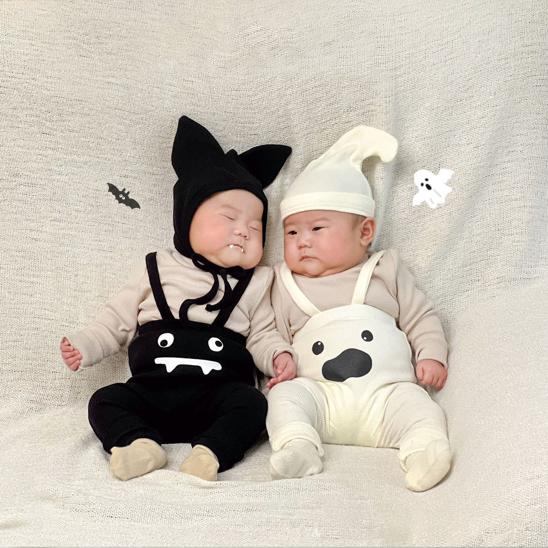 【73-90】帽子付きハロウィンサロペット