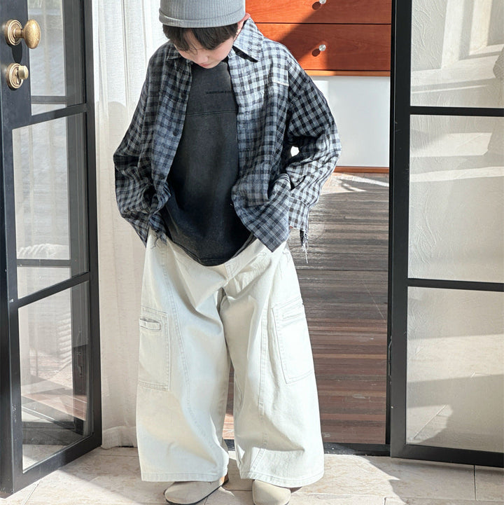 【90-150】ワイドカーゴパンツ