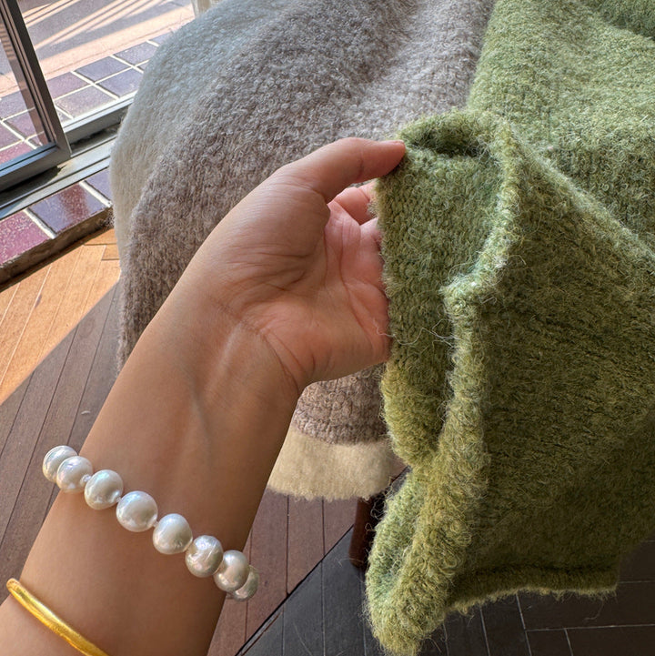 【90-150】シンプルニットワンピース