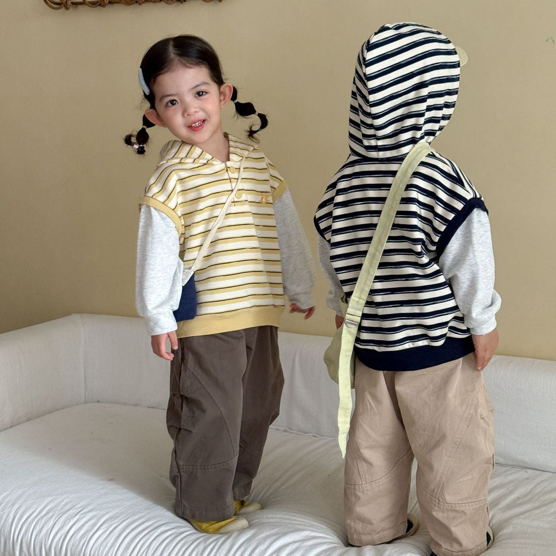 【80-150】シンプルバレルパンツ