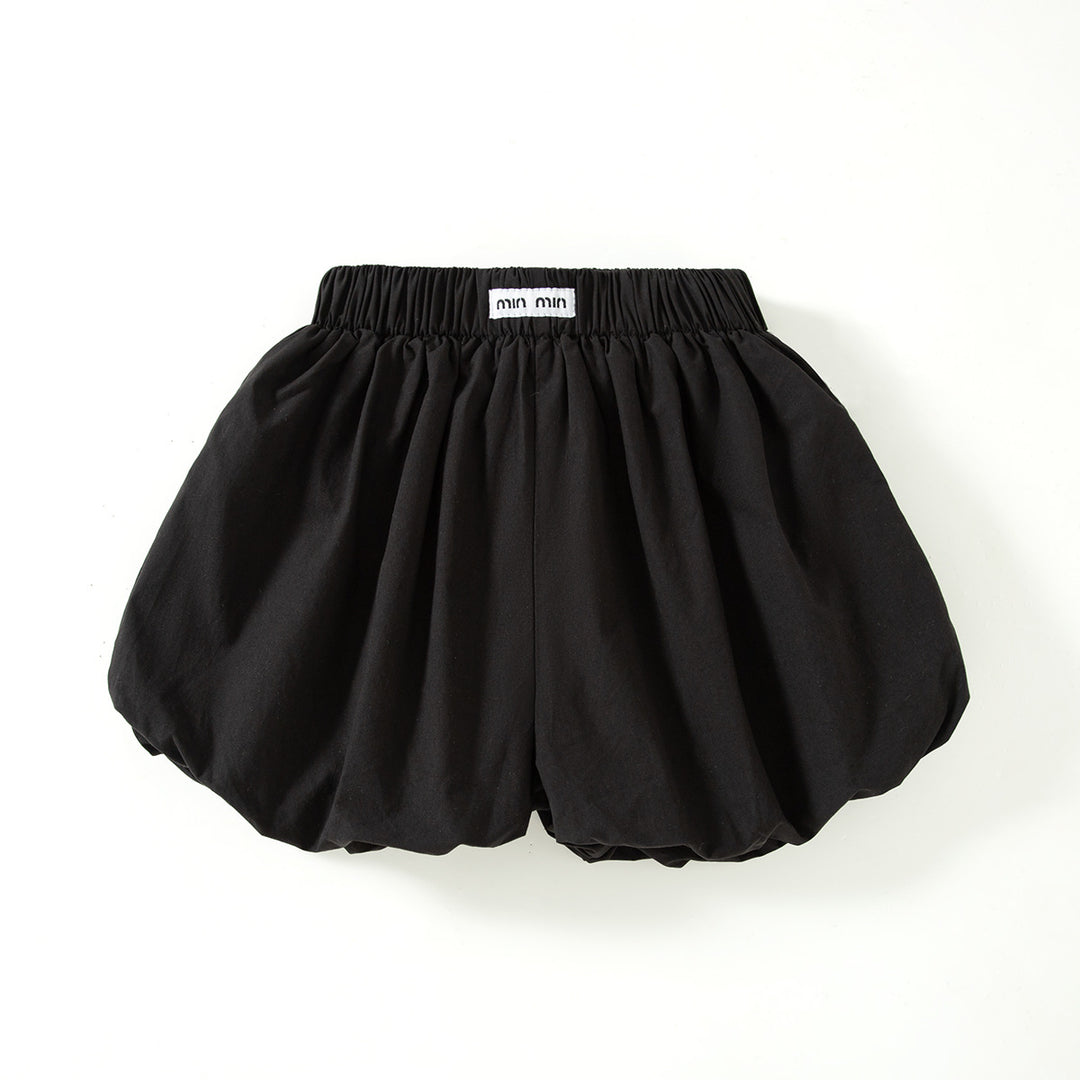 【73-130】シンプルバルーンショートパンツ