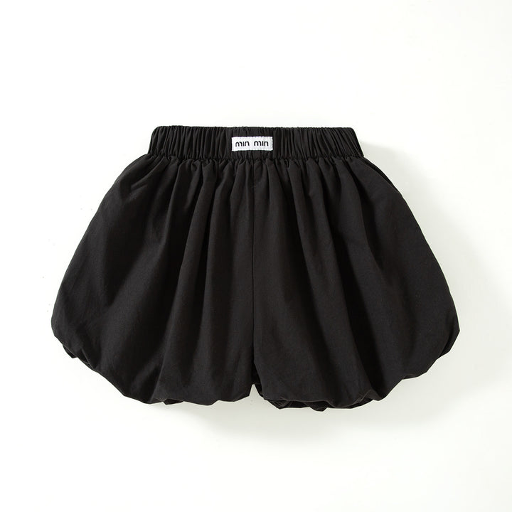 【73-130】シンプルバルーンショートパンツ