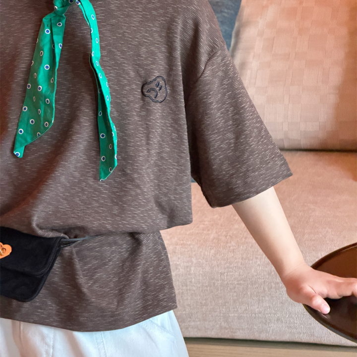 【90-150】ワンポイントデザインＴシャツ