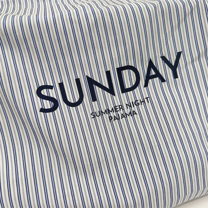 SUNDAYストライプバッグ