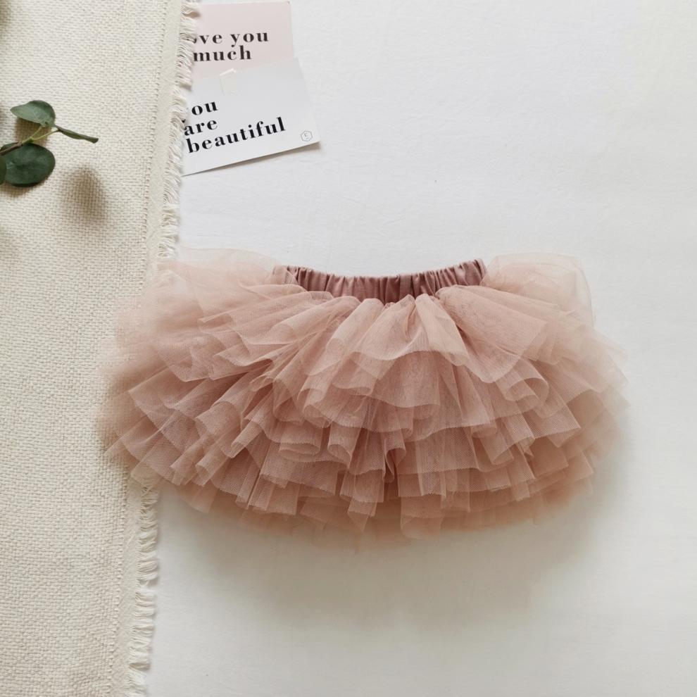 【80-140】チュールミニスカート