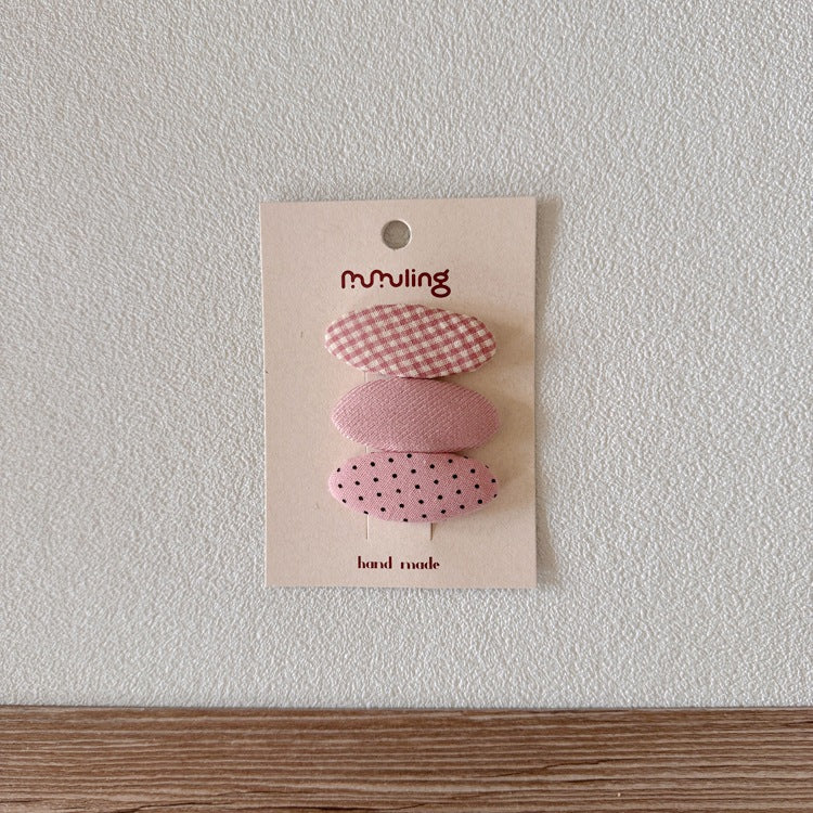 キュート柄ヘアクリップ
