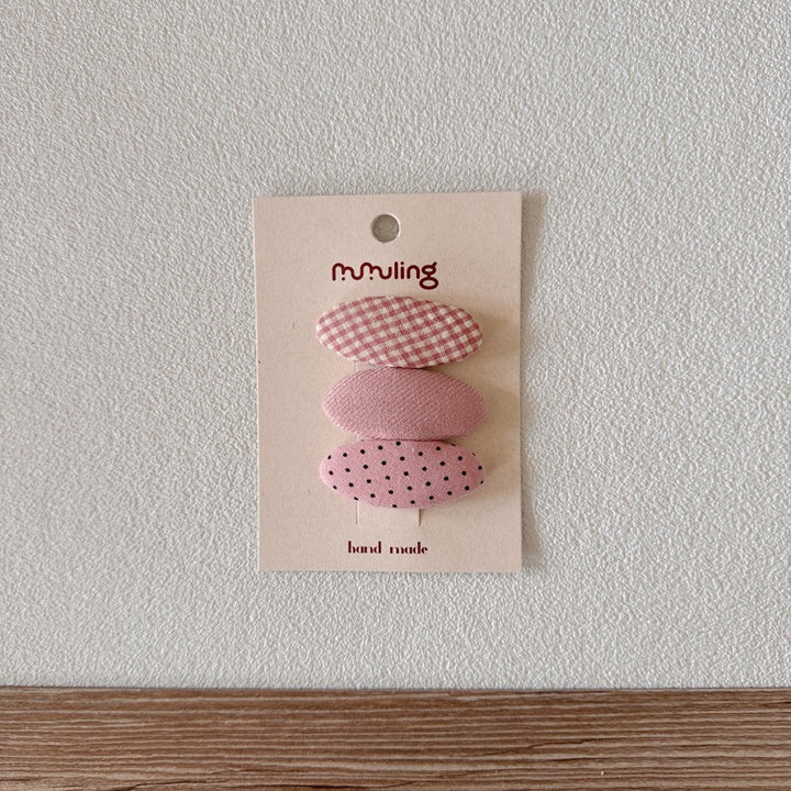 キュート柄ヘアクリップ