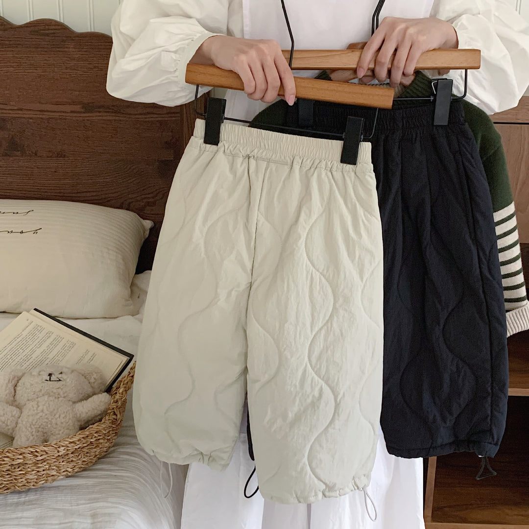 【90-140】ドロストキルティングパンツ