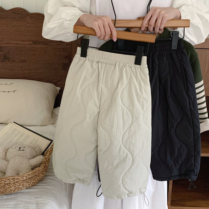 【90-140】ドロストキルティングパンツ