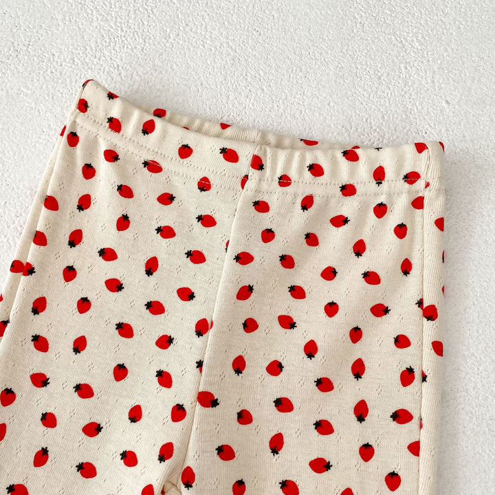 【73-110】パターンプリントフレアロングパンツ