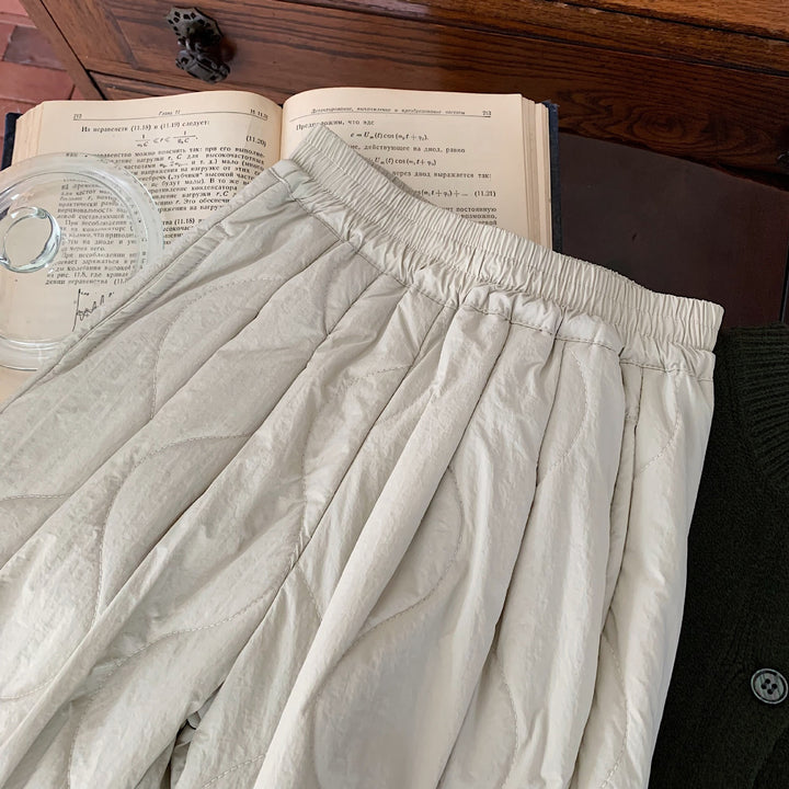 【90-140】ドロストキルティングパンツ