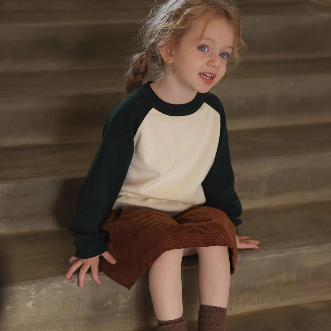 【110-150】ウエストギャザーコーデュロイスカート